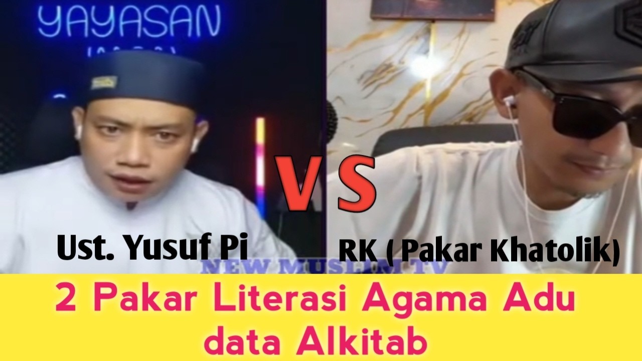 2 Pakar literasi Agama adu data Alkitab!!!!! #seputardakwah