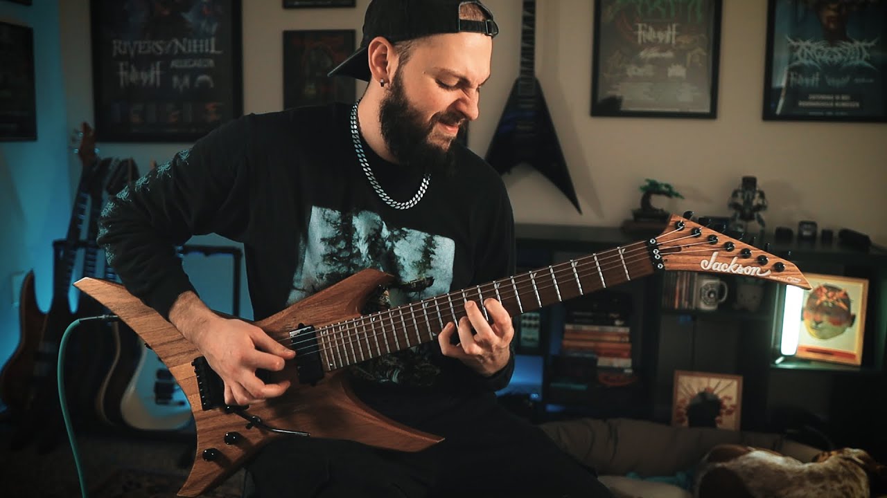 Gorguts - Forgotten Arrows (Guitar Cover w/ Whammy Pedal)