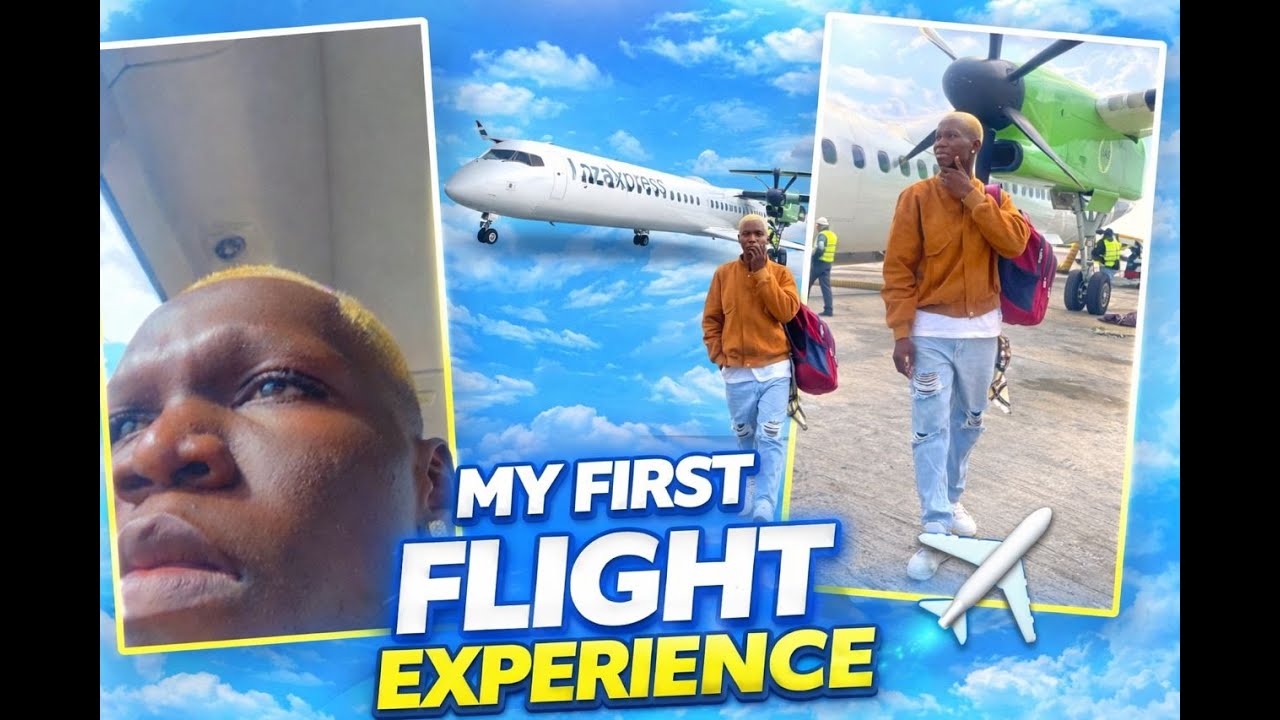 MY FIRST FLIGHT EXPERIENCE ✈ see what happened!