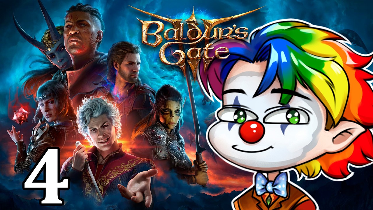 Эльф Трэха играет в Baldur's Gate III  | Бард - гетьянки