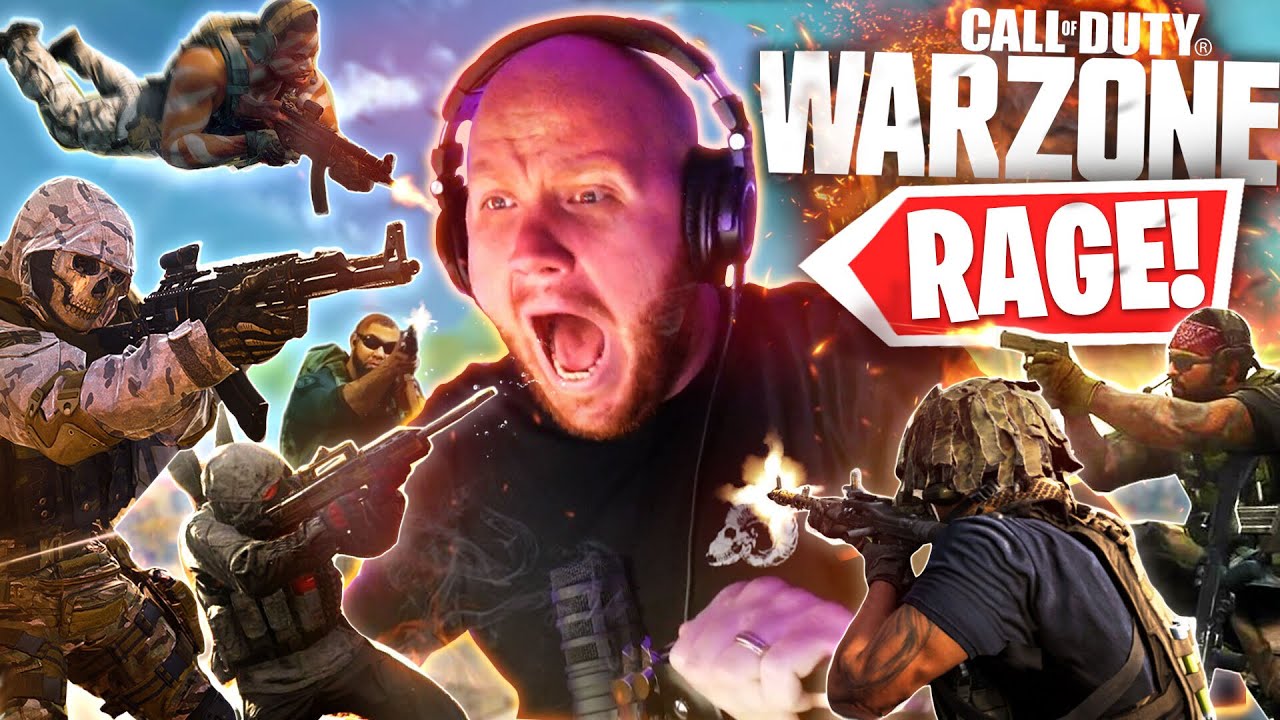 TIMTHETATMAN RAGE COMPILATION 2 - CALL OF DUTY WARZONE