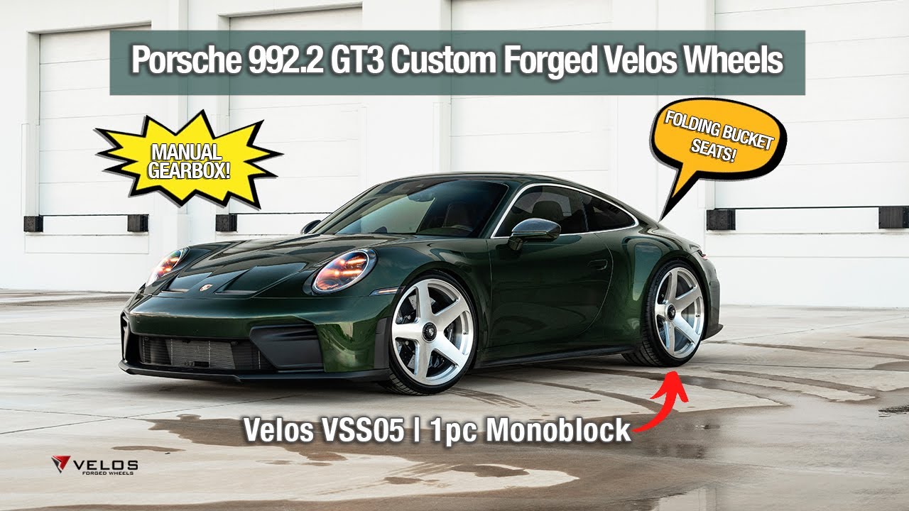 Porsche 992.2 GT3 Perfection! A basic review featuring Velos Forged Wheels