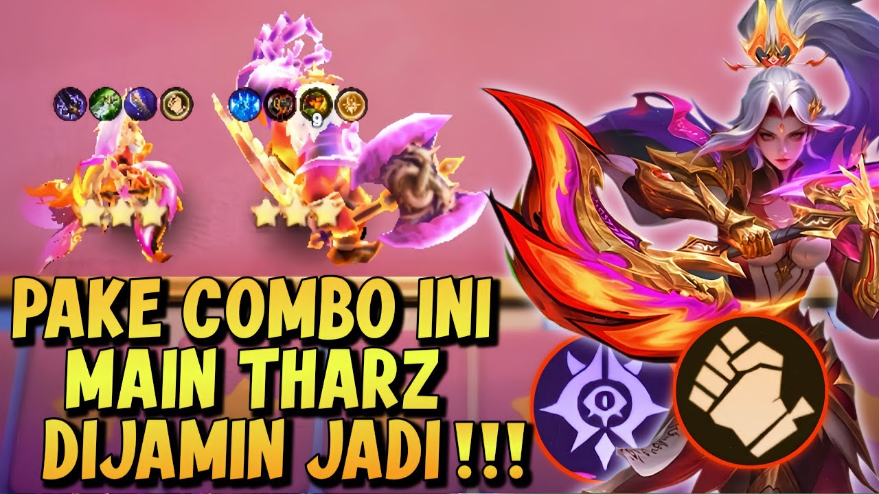 GINI CARANYA BERMAIN THARZ ! DIBANTU HANABI B3 BRUISER AUTO JADI HERO LEGEND B3 - MAGIC CHESS GOGO
