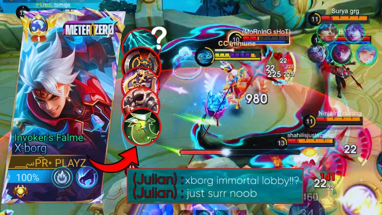 WHY X‑BORG IS THE BEST HERO IN HIGH RANK 🔥 INTENSE FIGHT 💀(MLBB)