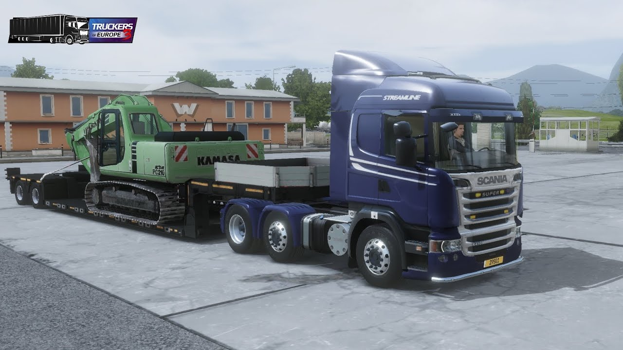 Heavy Excavator Delivery with Scania 🚧 | Truckers of Europe 3 | Realistic HD Gameplay