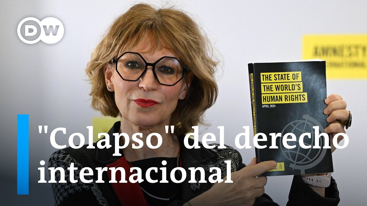El mundo está al borde del colapso del derecho internacional, advierte Amnistía Internacional