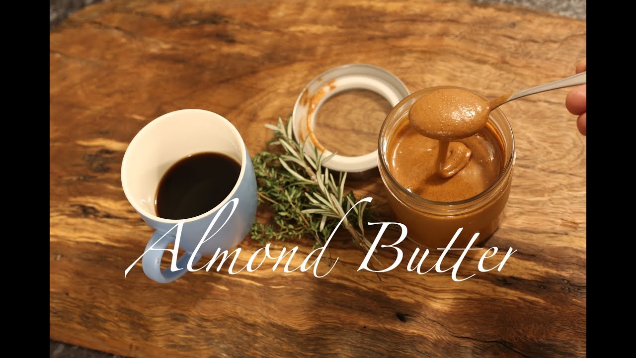 How to make Almond Butter ( Vegan )