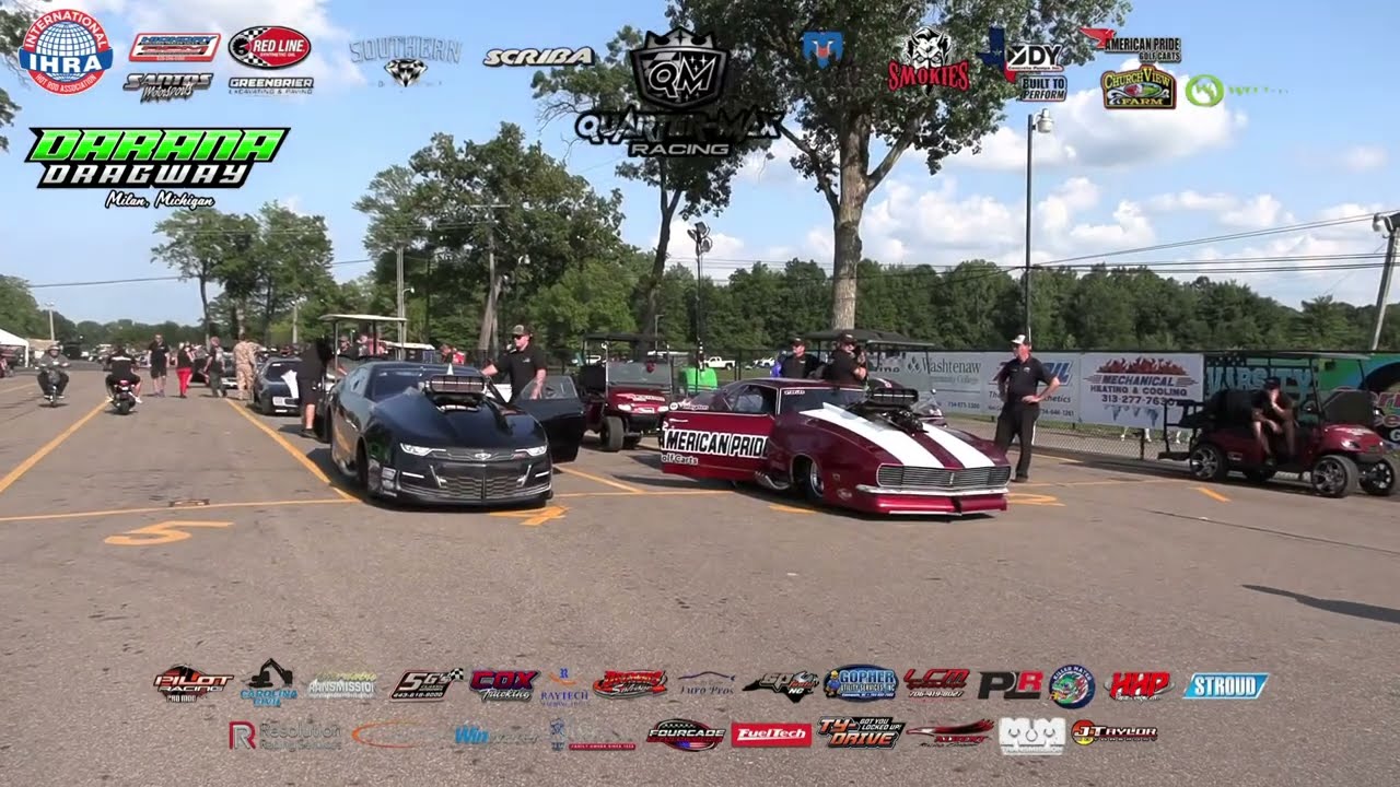 Round 2 of IHRA Outlaw Pro Mod Nationals at Darana Dragway (formerly Milan Dragway)