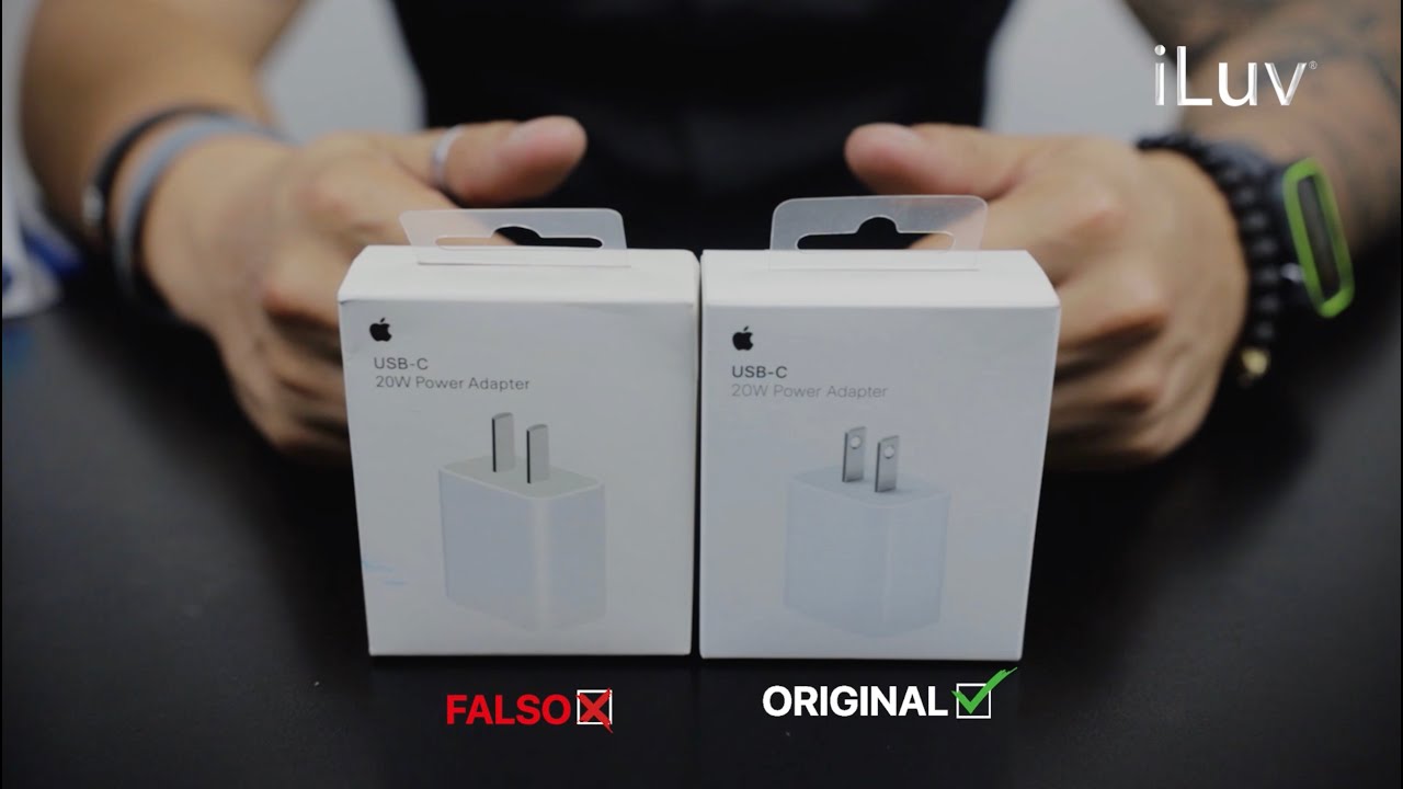 COMO RECONOCER UN CUBO DE IPHONE 20W ORIGINAL VS FALSO
