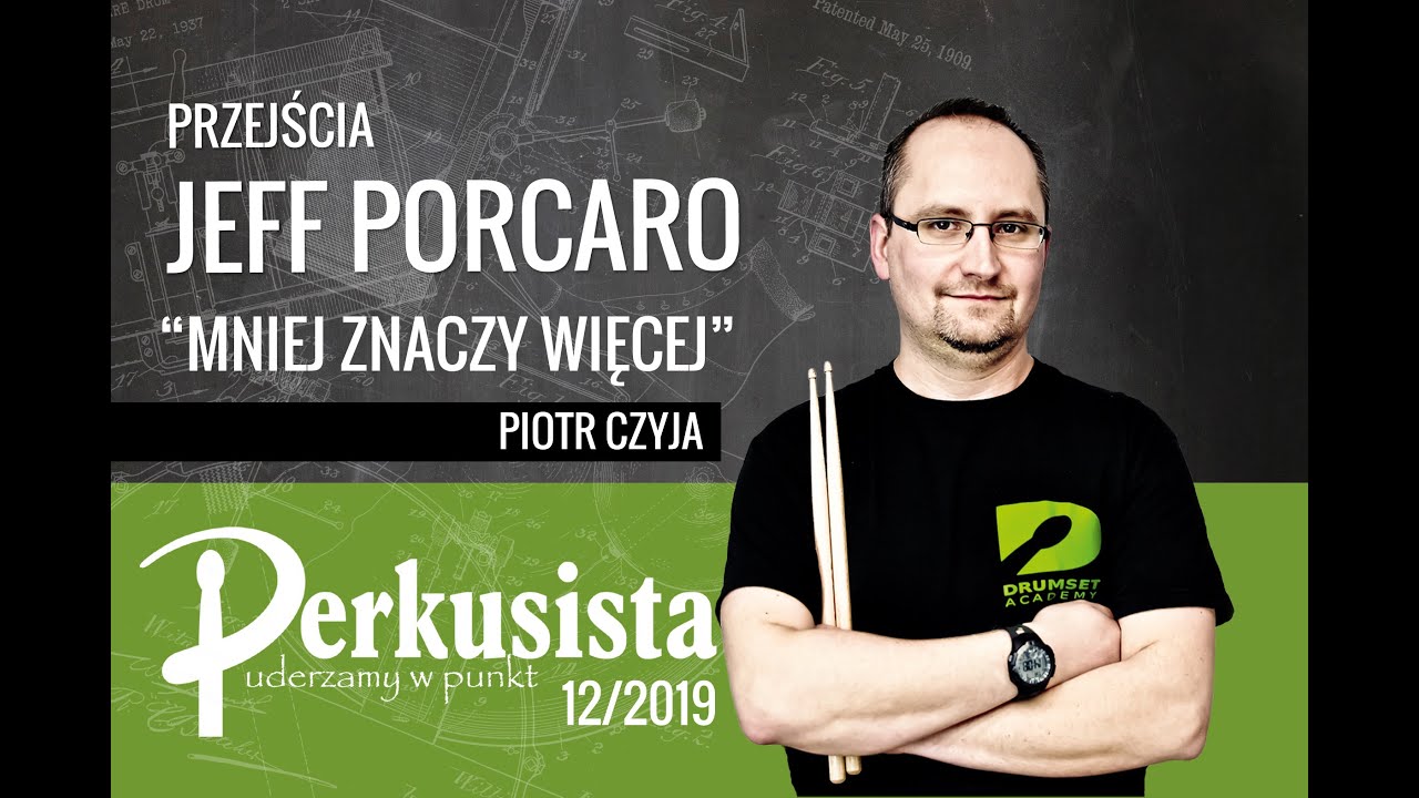 Jeff Porcaro - przejścia.Lekcje gry na perkusji Drumset Academy
