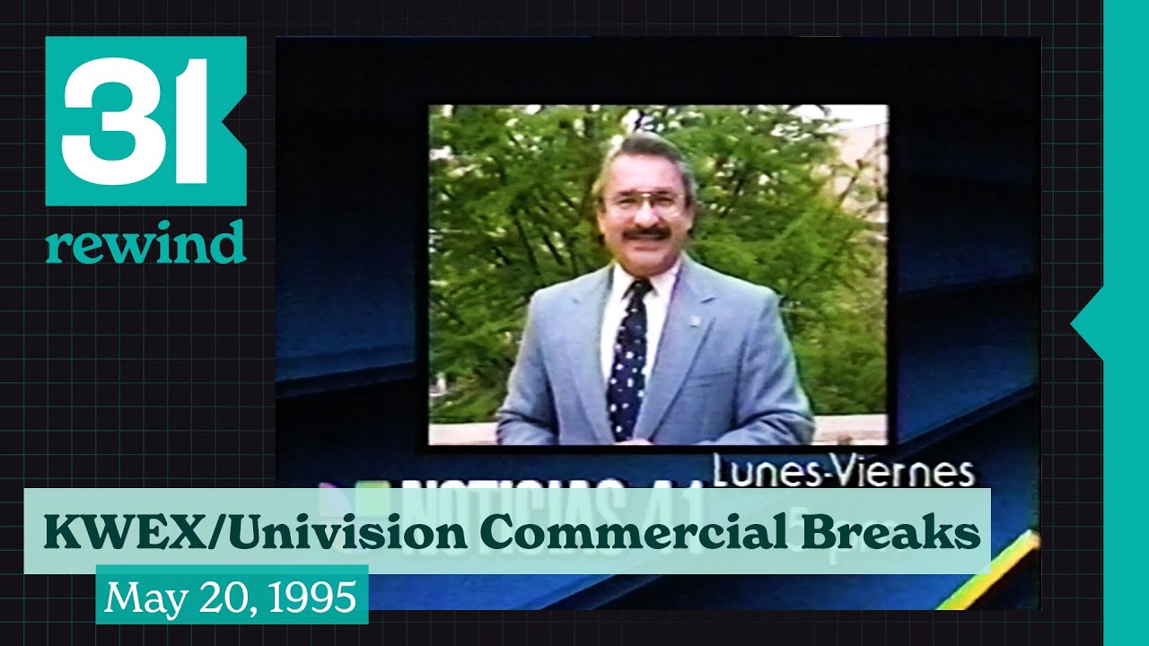Univision/KWEX Commercial Breaks, 5/20/1995