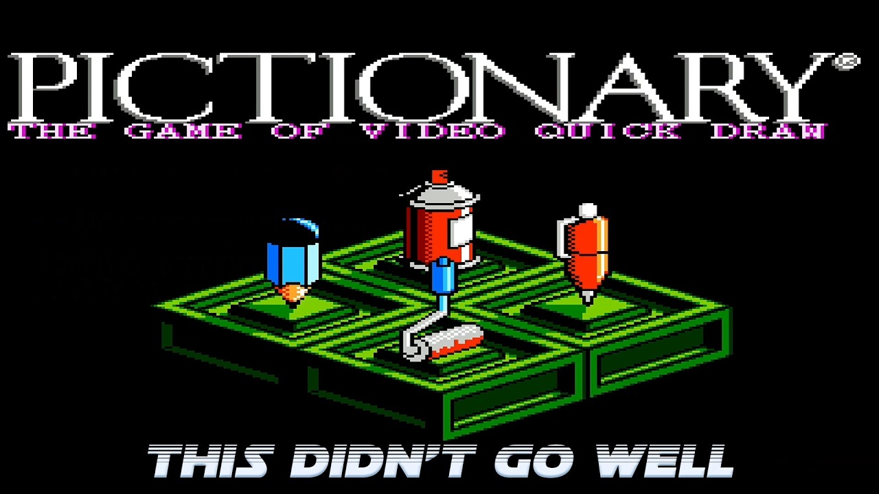 Getting Slammed By The Game Pictionary { NES }