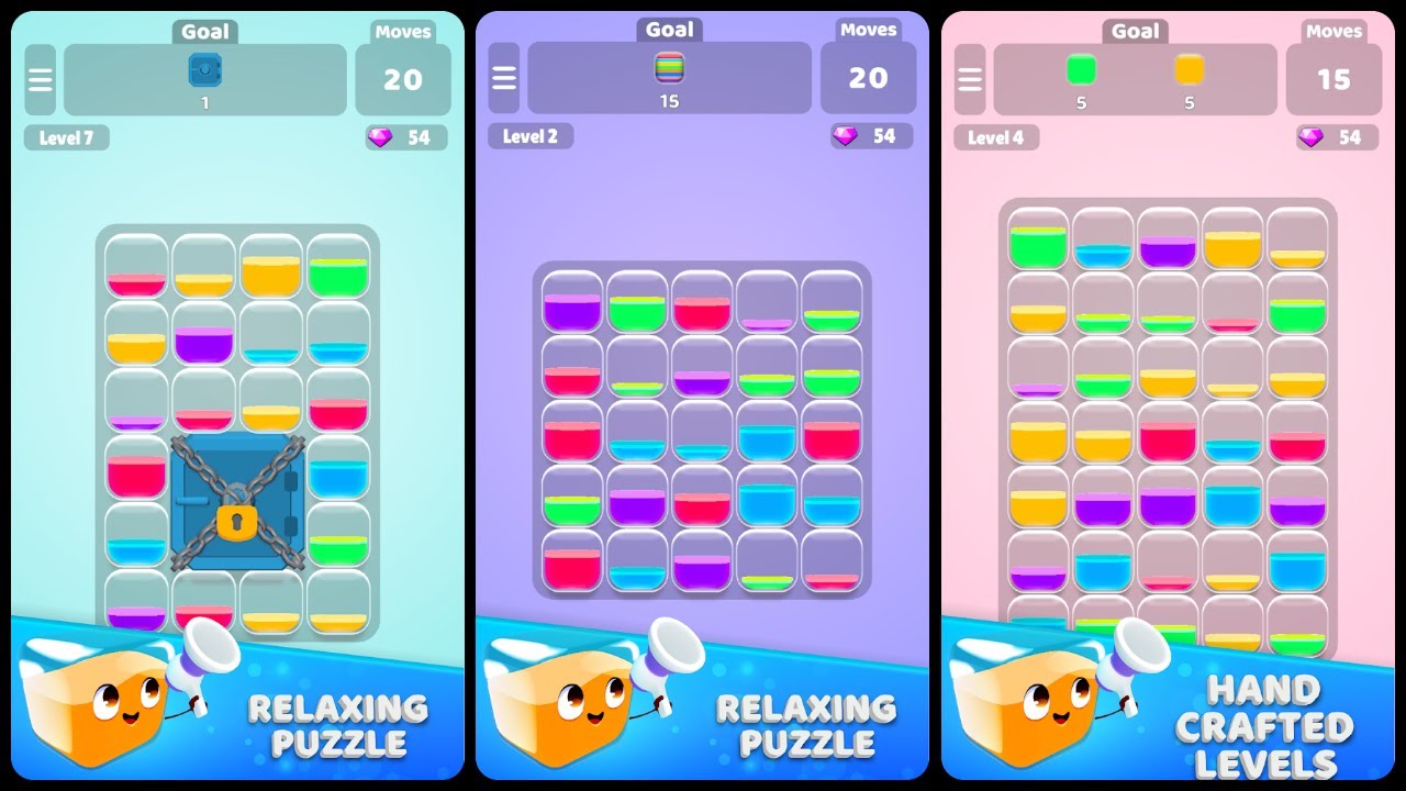 Liquid Merge Gameplay Android Mobile