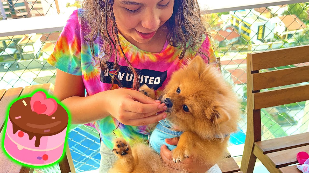FIZEMOS UMA FESTA SURPRESA PARA NOSSA CACHORRINHA NASTYA !!!