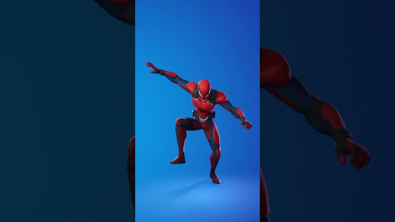 SPIDEY LANDING Emote In FORTNITE! | #Fortnite #Emote