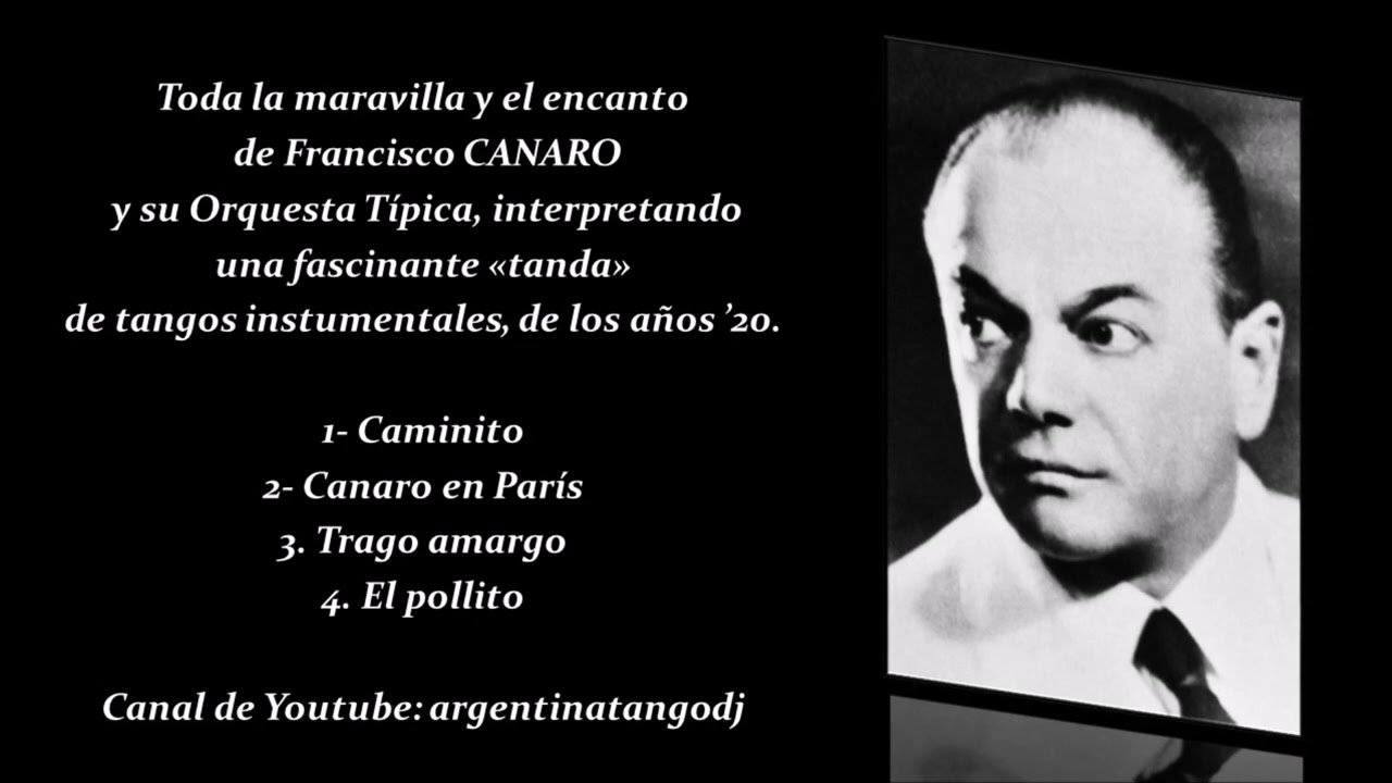 FRANCISCO CANARO: SELECCIÓN O 