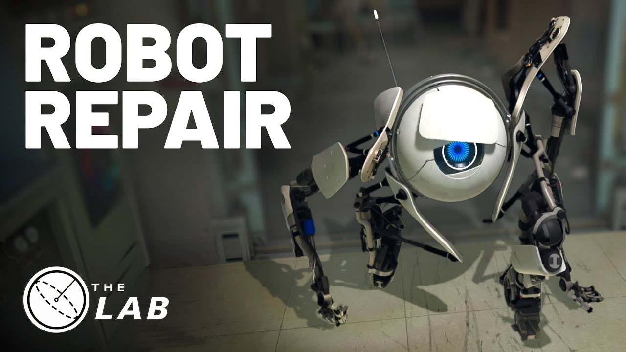 The Lab Robot Repair (Full Playthrough) - Portal VR