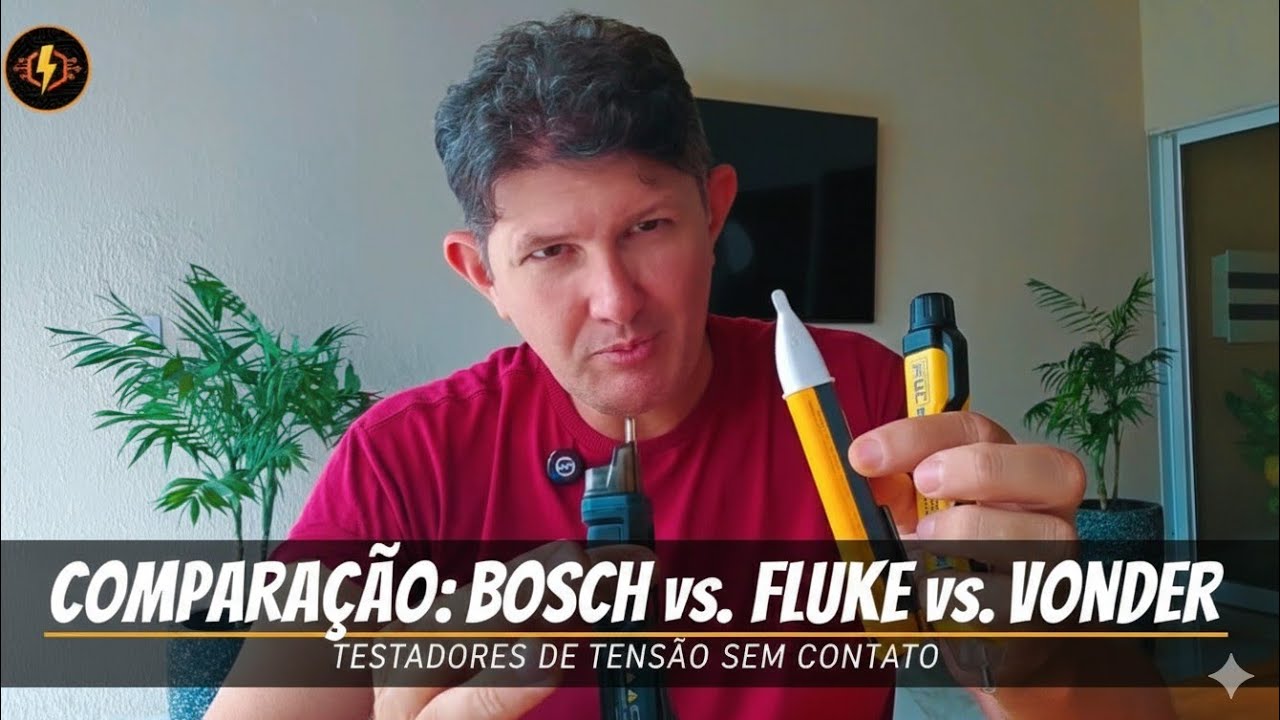 Bosch, Fluke ou Vonder? Qual testador de tensão sem contato é mais confiável? 