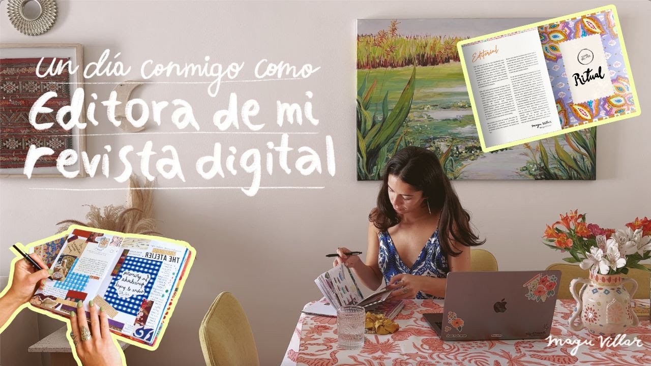 Un día como editora de mi revista creativa ✹ [Diario de una creativa multipotencial]