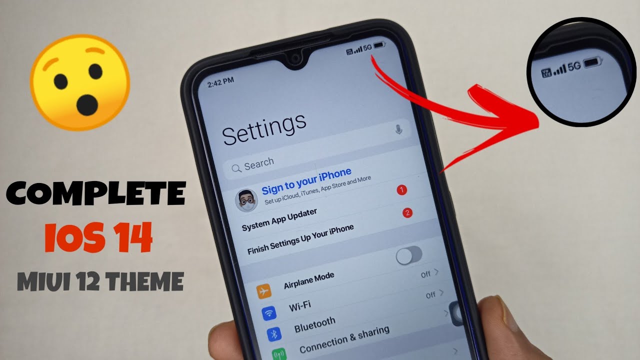 COMPLETE IOS 14 MIUI 12 Theme For Any Redmi & Poco Device 🔥🔥