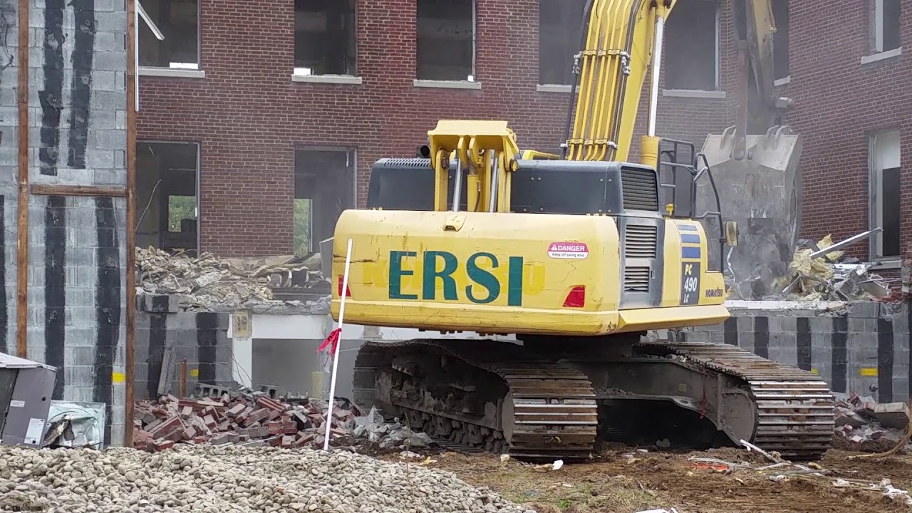 RDMVTL 19,103 ~ 10 14 2016 12 {MY TOWN HISTORY} HOSPITAL DEMOLITION @ CORNING , NY