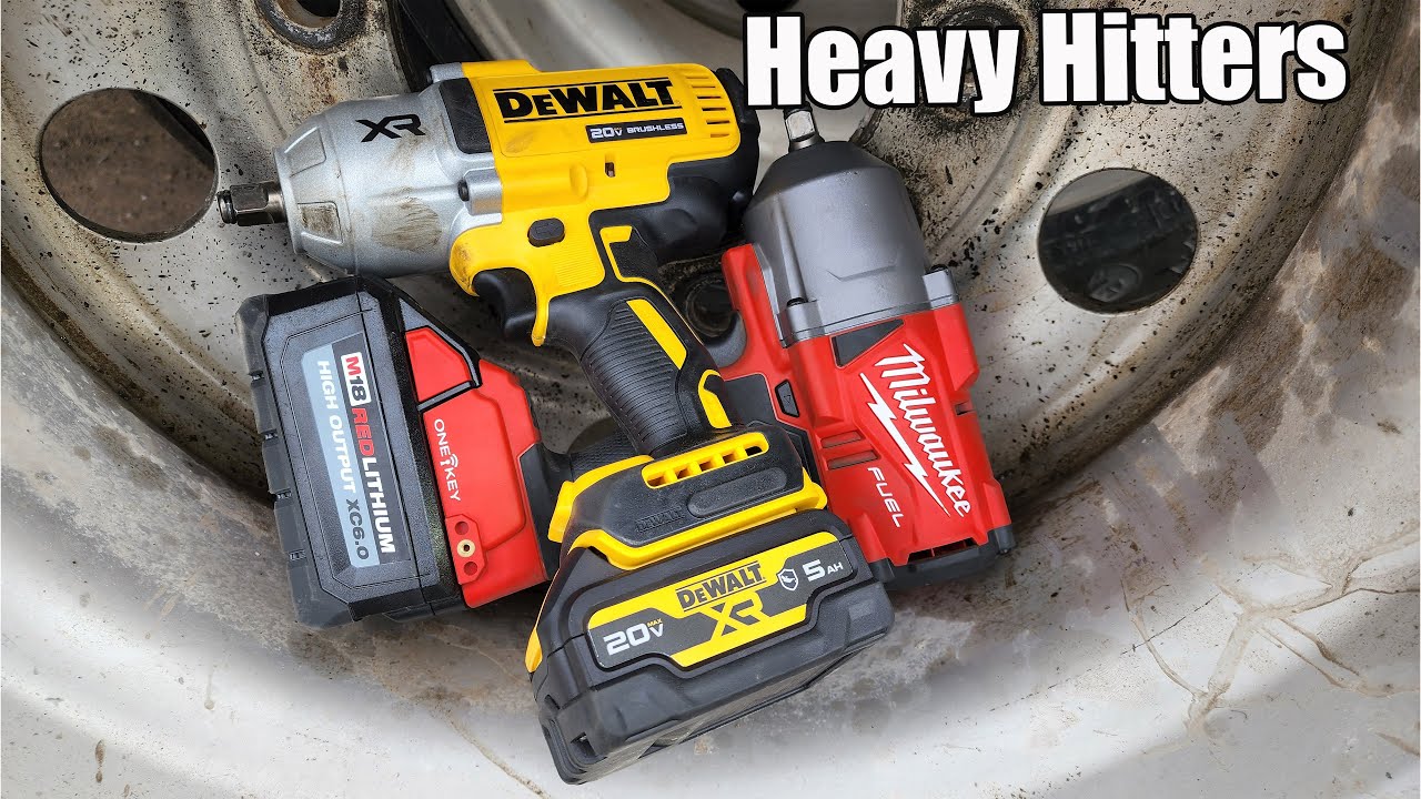 Битва гайковертов DEWALT DCF900 и Milwaukee Tool 2863-20 1/2