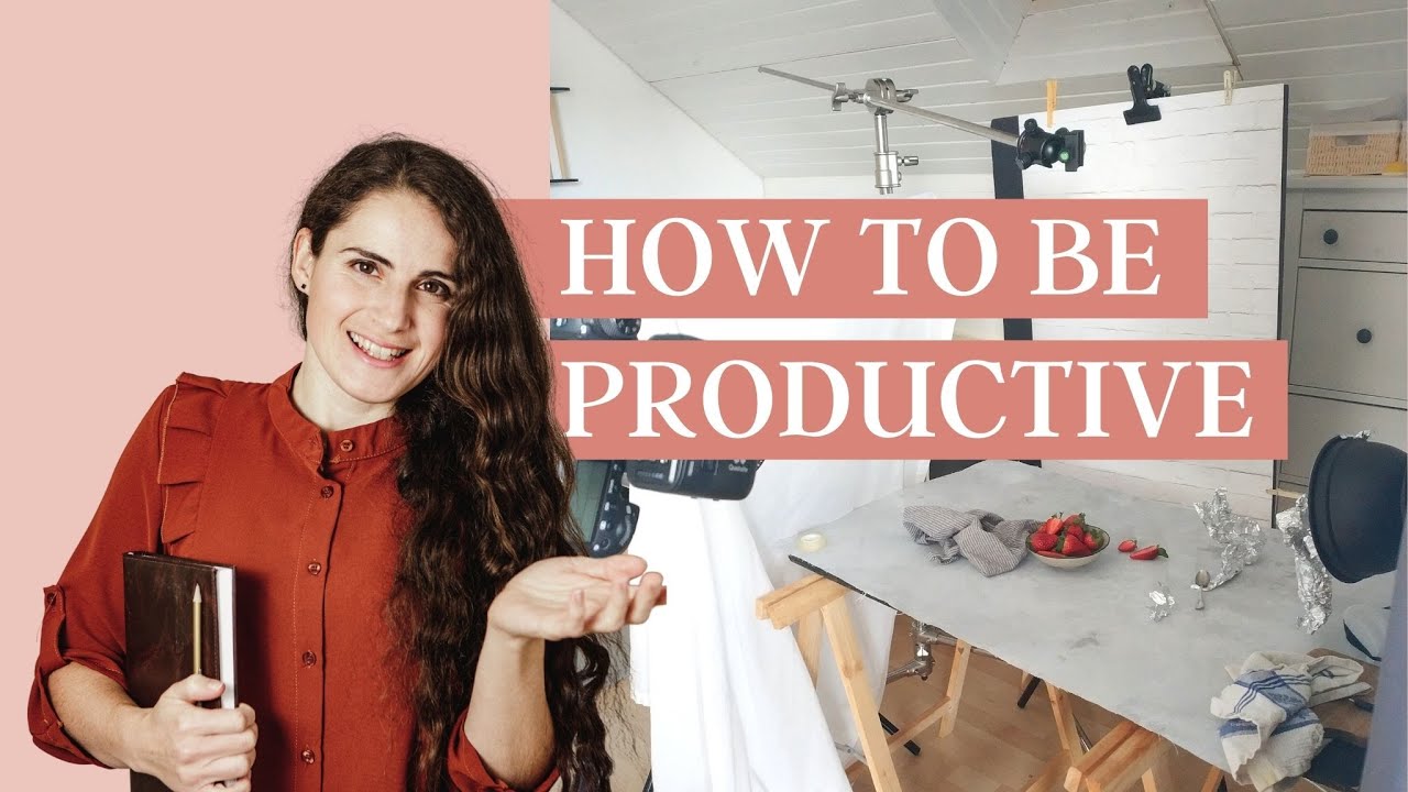 How to be more productive | Food Photography Tips