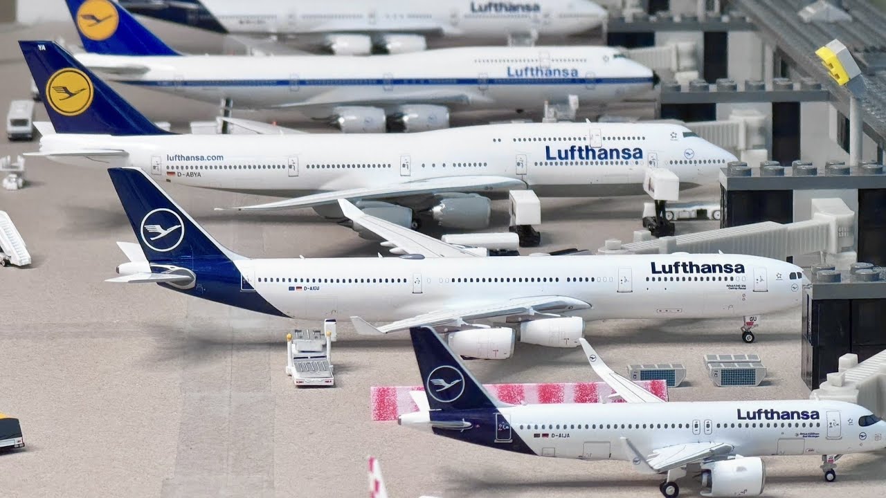 1:400 Scale Frankfurt Rhein Main Int'l Model Airport | UPD 11