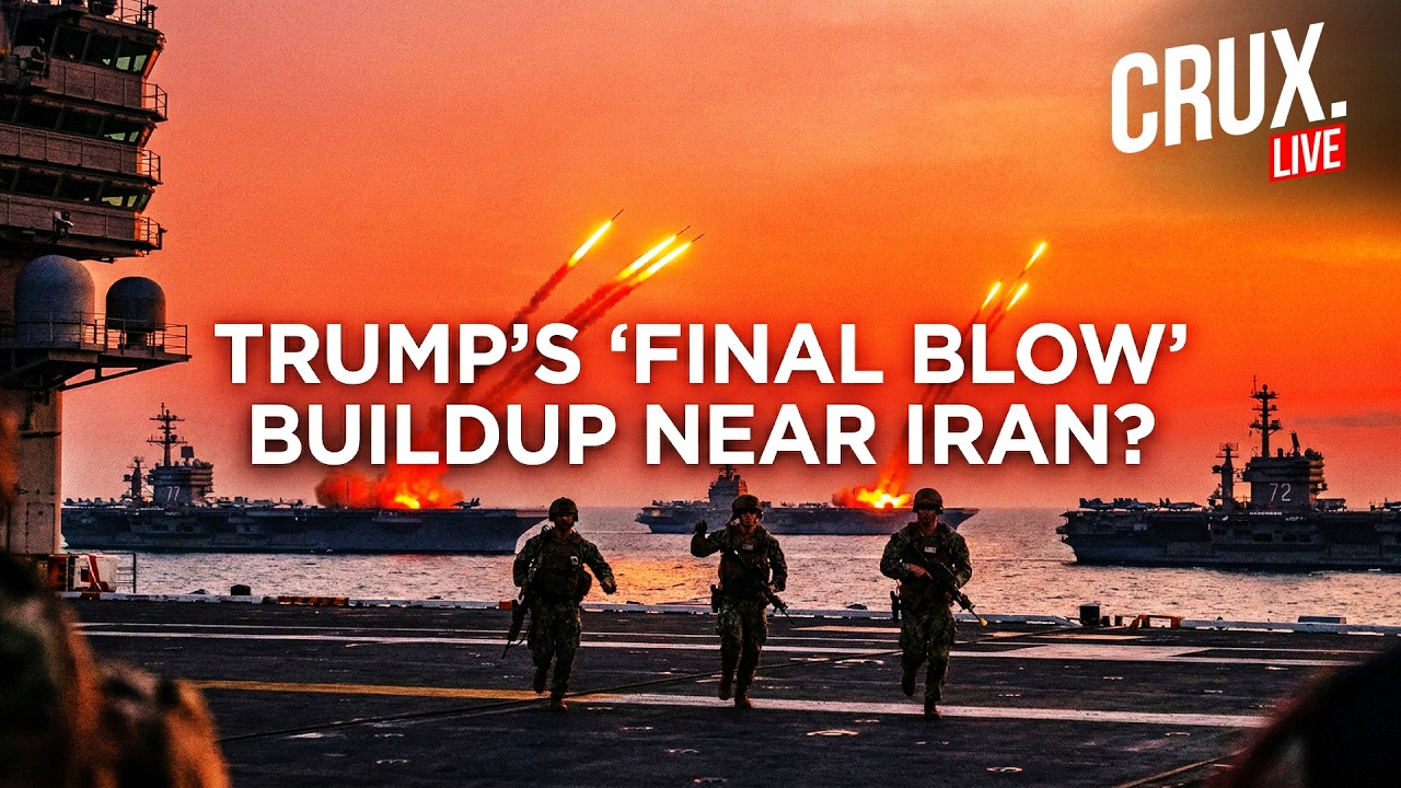 LIVE | Third US Warship Heads To Iran as Trump Readies 