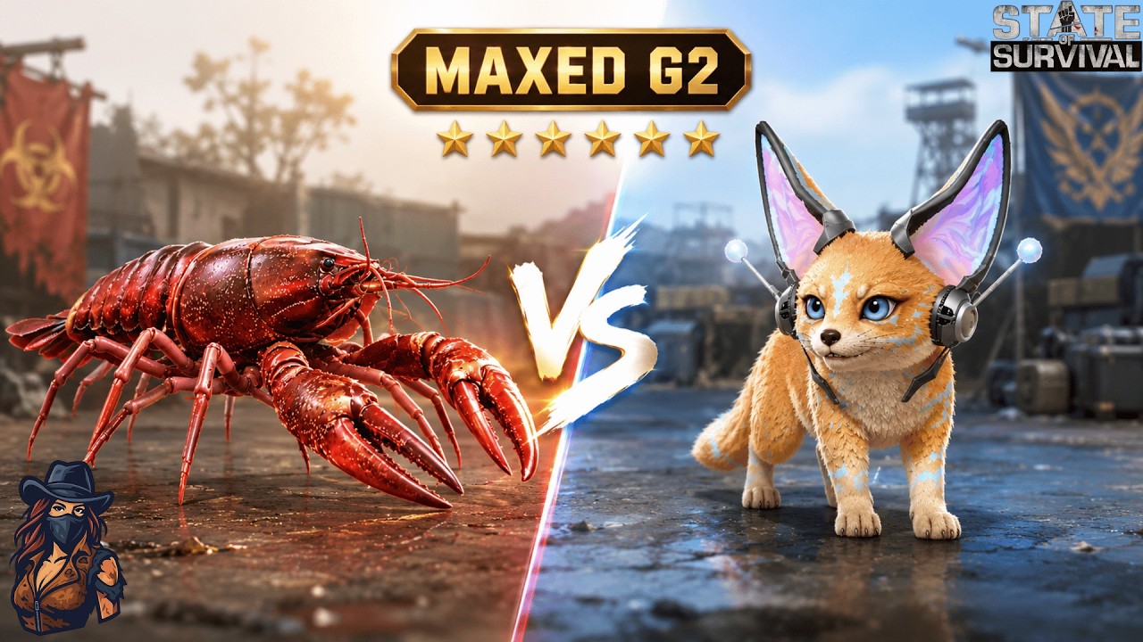 Is Crawfish Better Than Fennec Fox? | Max G2 Pet Test | State of Survival