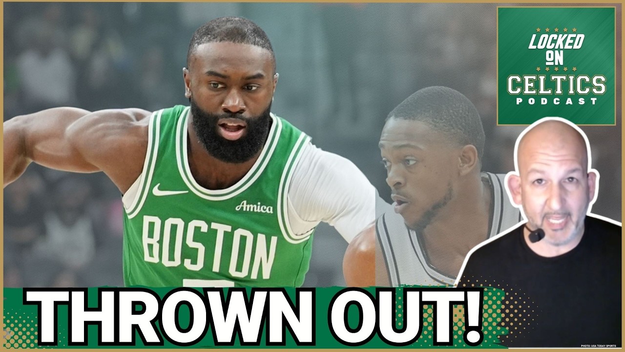 Jaylen Brown EJECTED, Victor Wembanyama HOT from 3, Celtics Lose