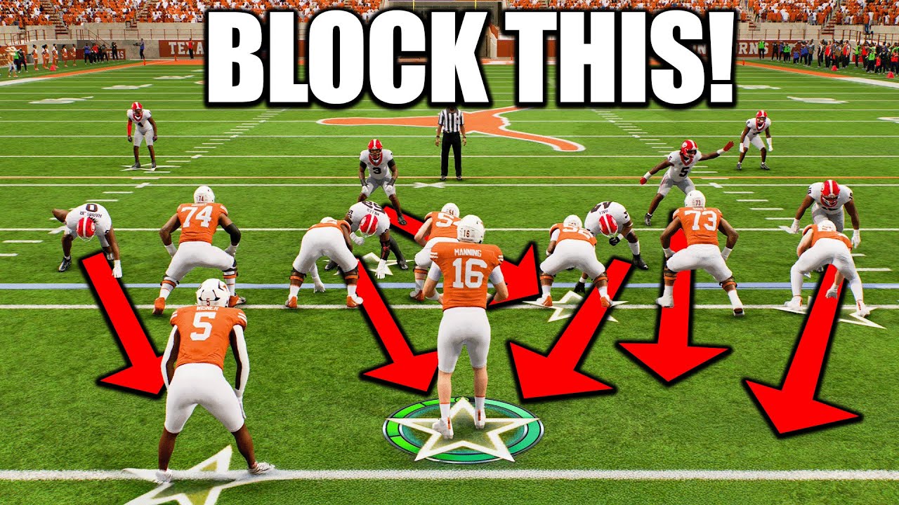 The Complete Guide To Pass Blocking In College Football 26!