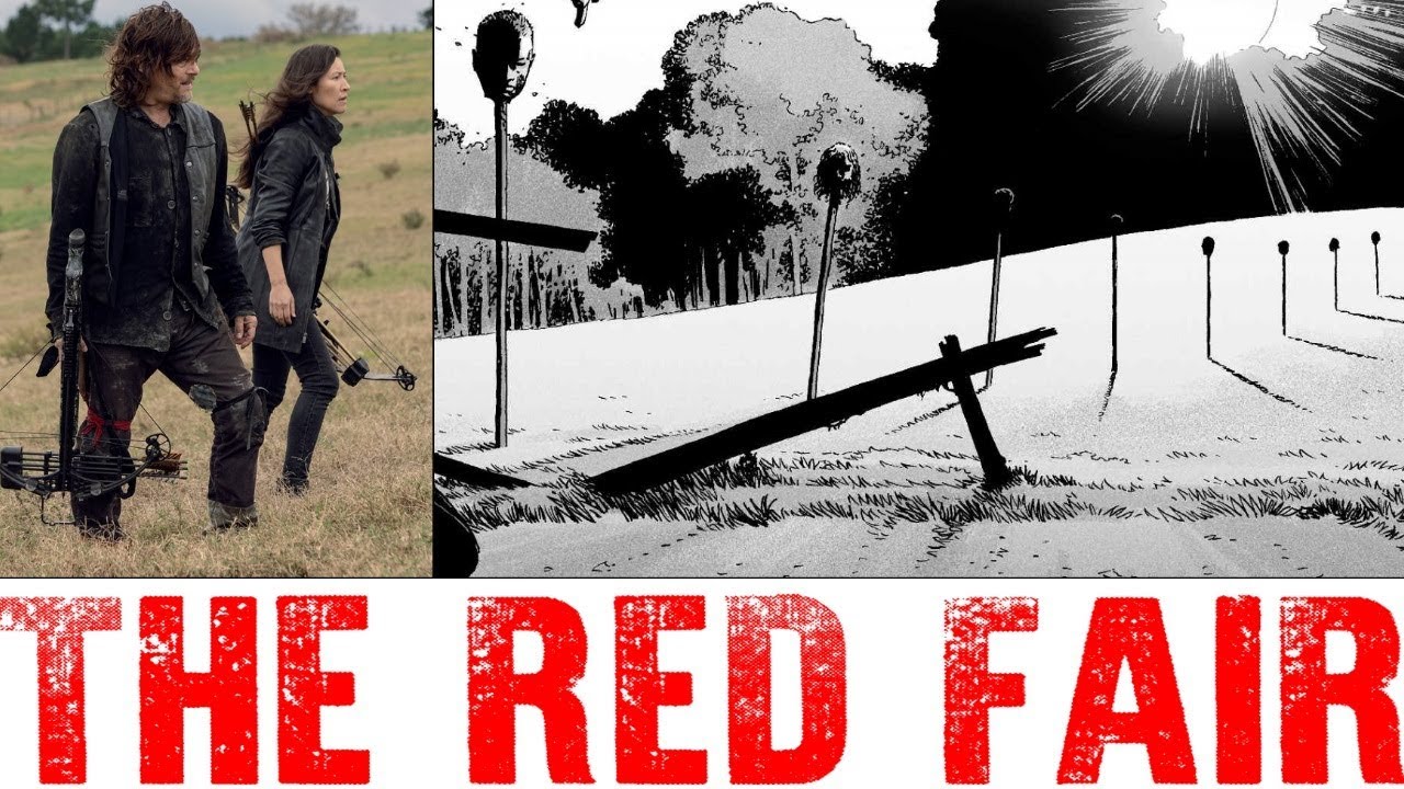 FIRST LOOK AT PIKE SCENE SET UP - Next On The Walking Dead Ep 915