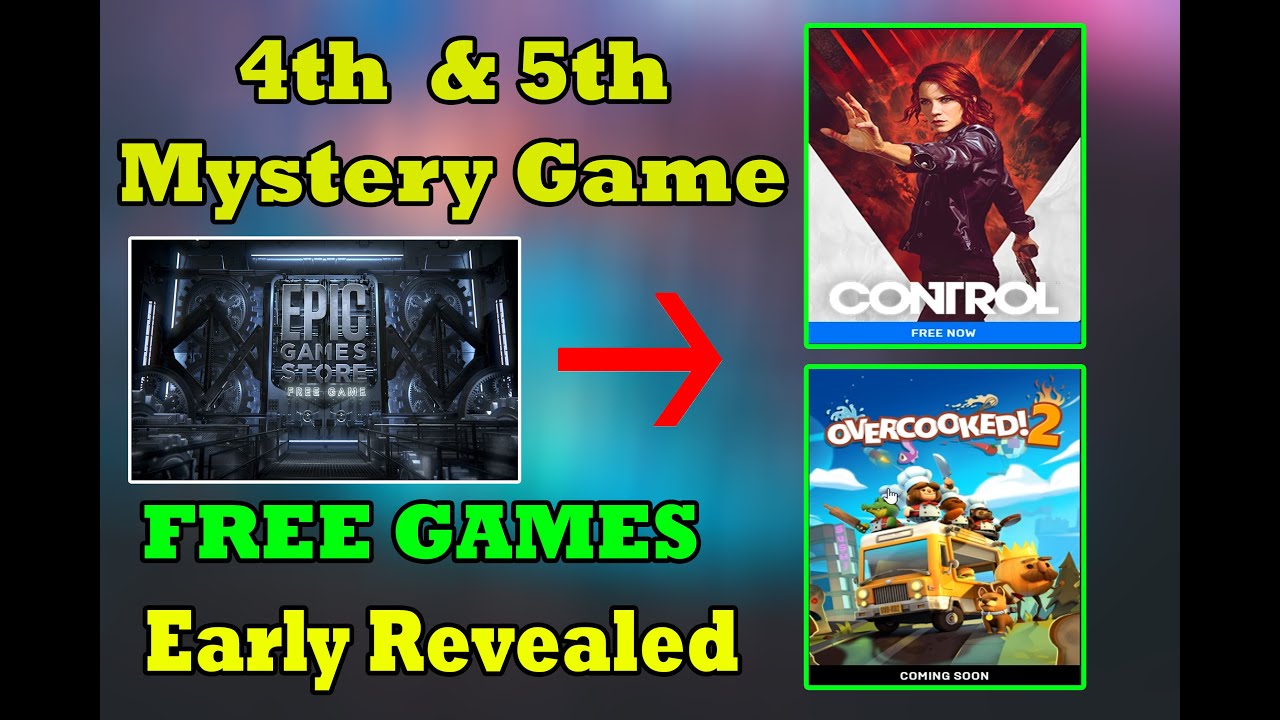 EPIC MYSTERY GAME | 4th & 5th GAME REVEALED |