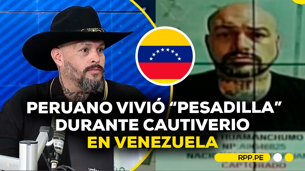 Peruano detenido por chavismo denuncia duras condiciones en cárcel venezolana #ADNRPP|ENTREVISTA