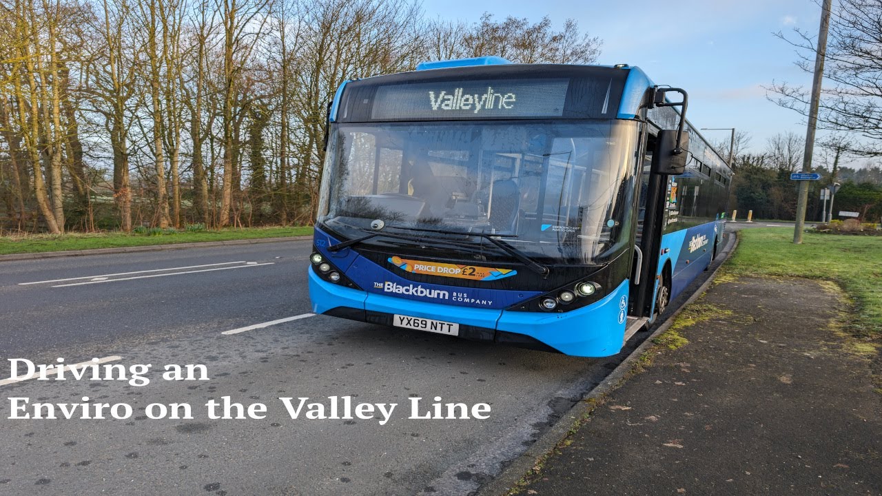 Driving the 22 for Blackburn Bus Co