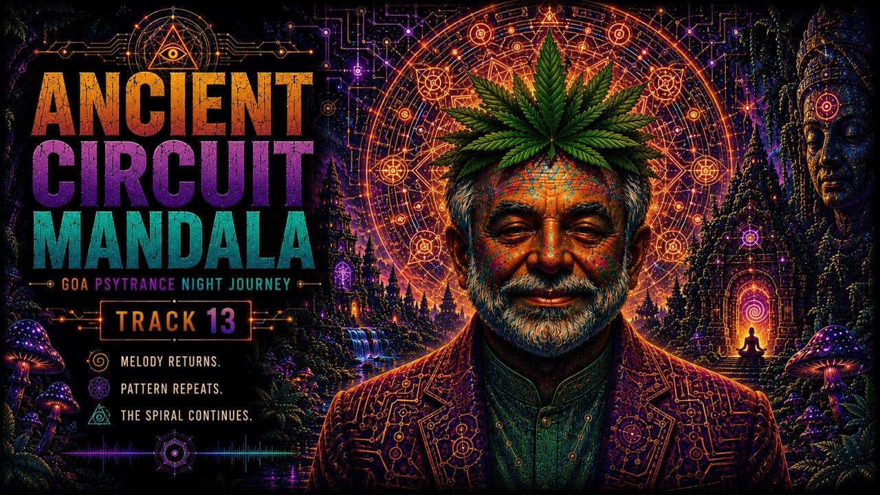 Ancient Circuit Mandala | Goa Psytrance Night Journey