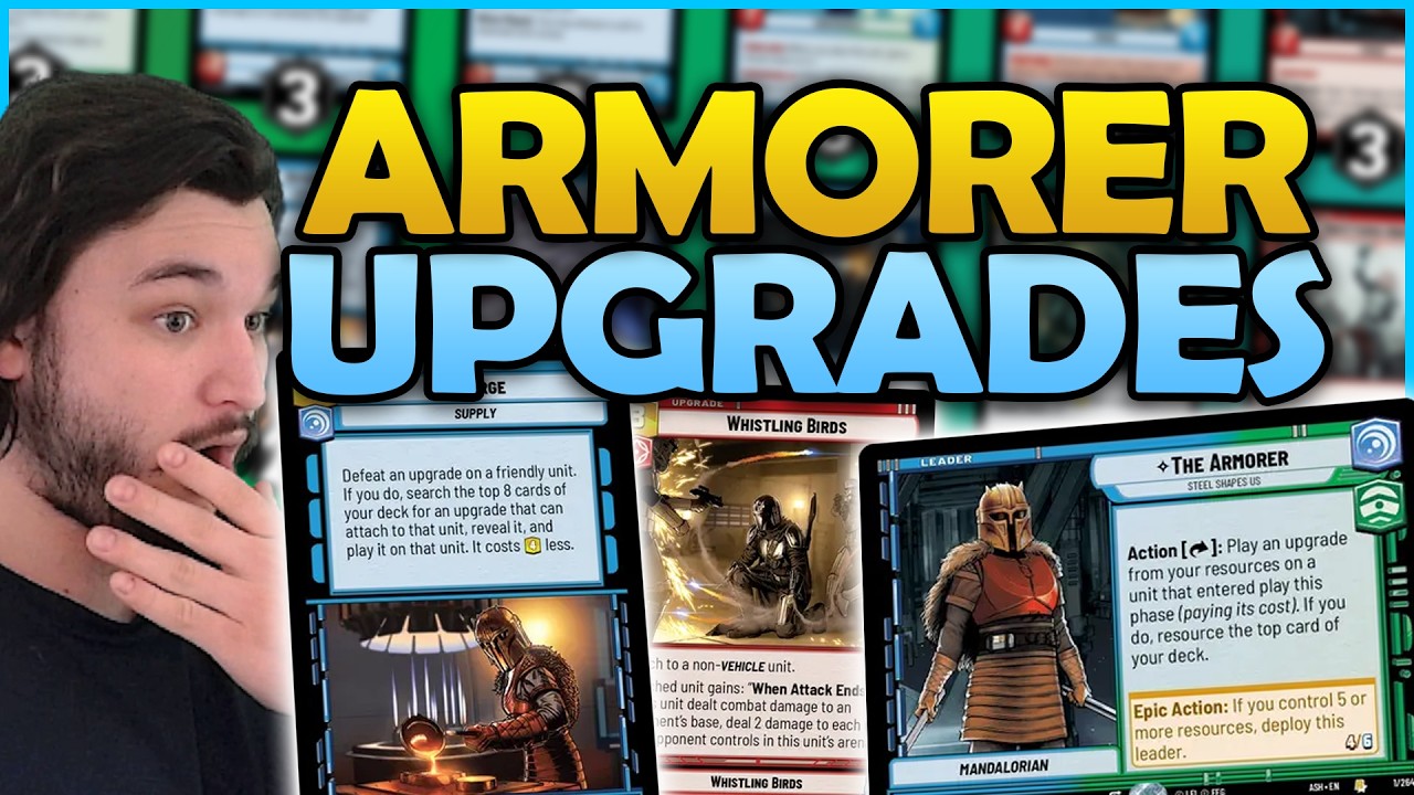 The ULTIMATE UPGRADE DECK! NEW ARMORER! | Star Wars Unlimited