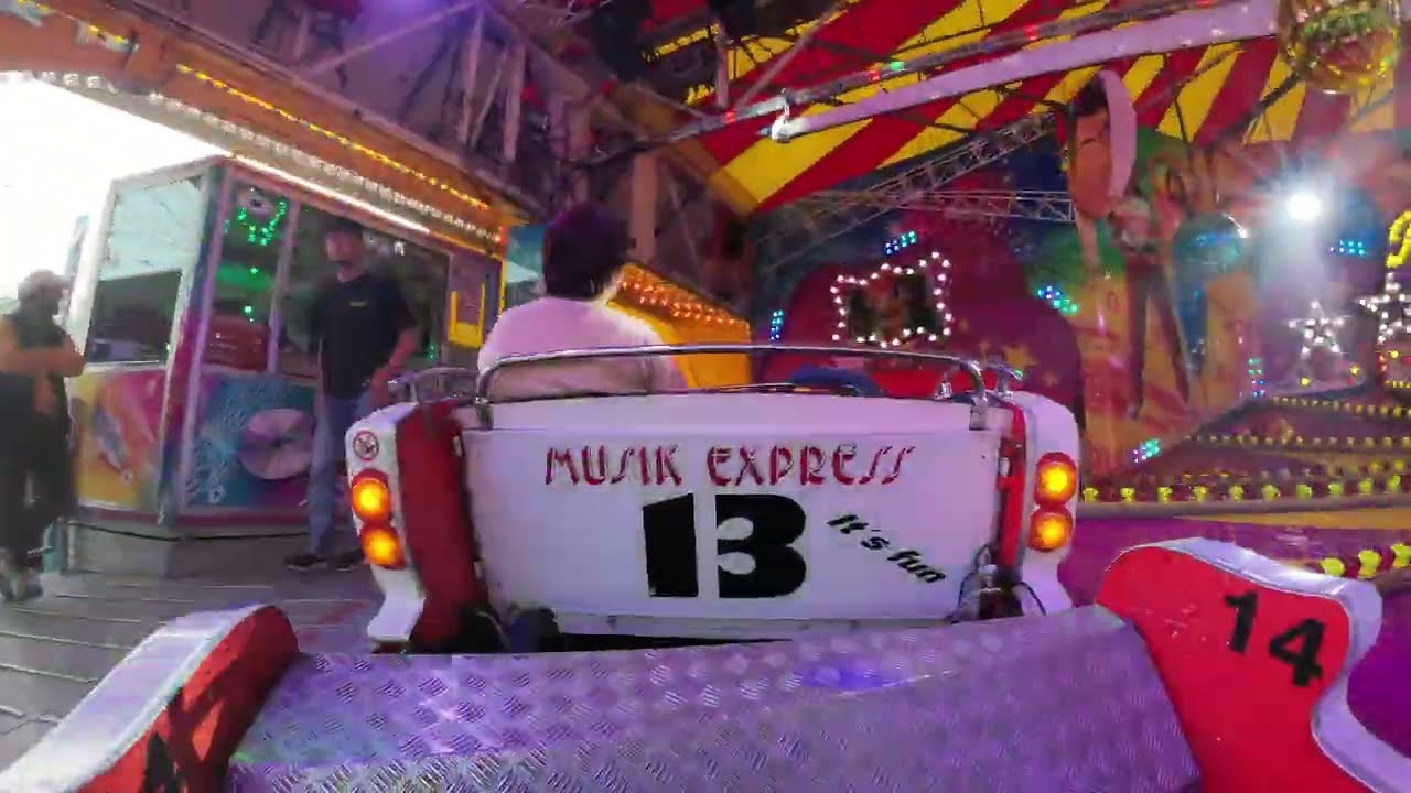 Musik-Express (Thiliant) Frankenberger Pfingstmarkt 2023 | 4K Onride | #djiaction3