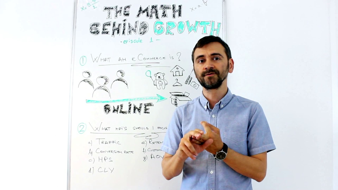 eCommerce Growth Course - Episode 1: The math behind Ecommerce growth factors
