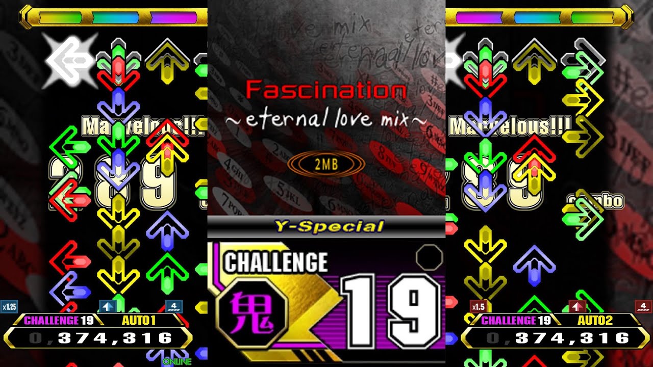 【SN 51/52】Fascination ～eternal love mix～ (Y-Special) [CSP 19]【Stepmania】