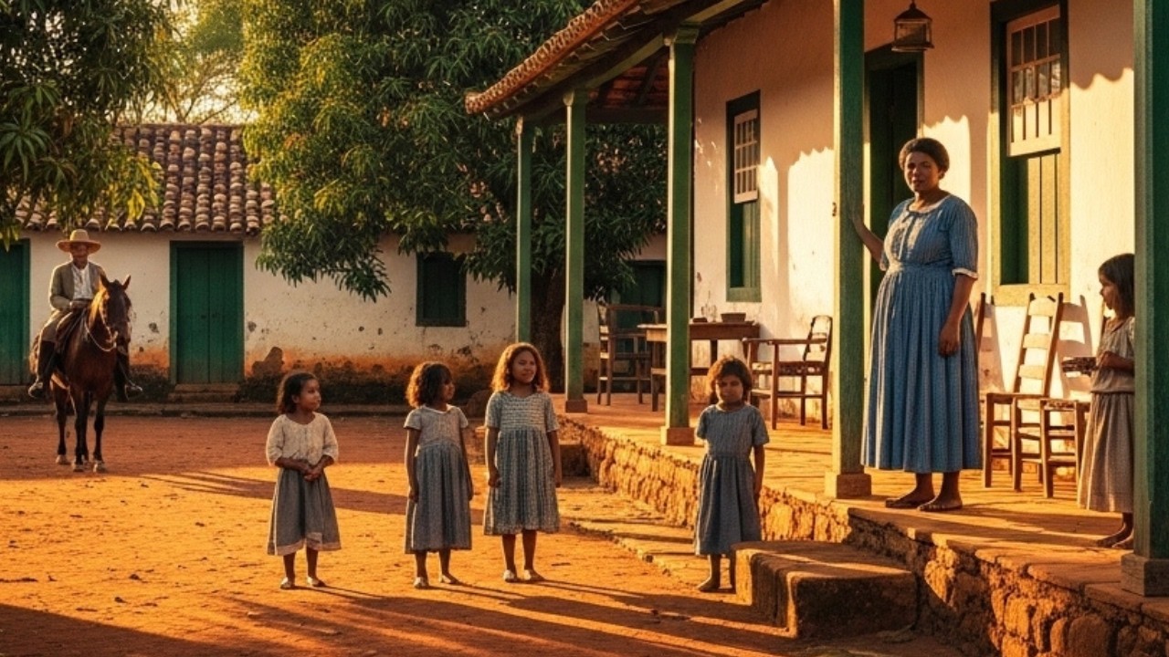 A viúva com 5 filhos se casou com um fazendeiro por um teto… mas descobriu o verdadeiro amor.