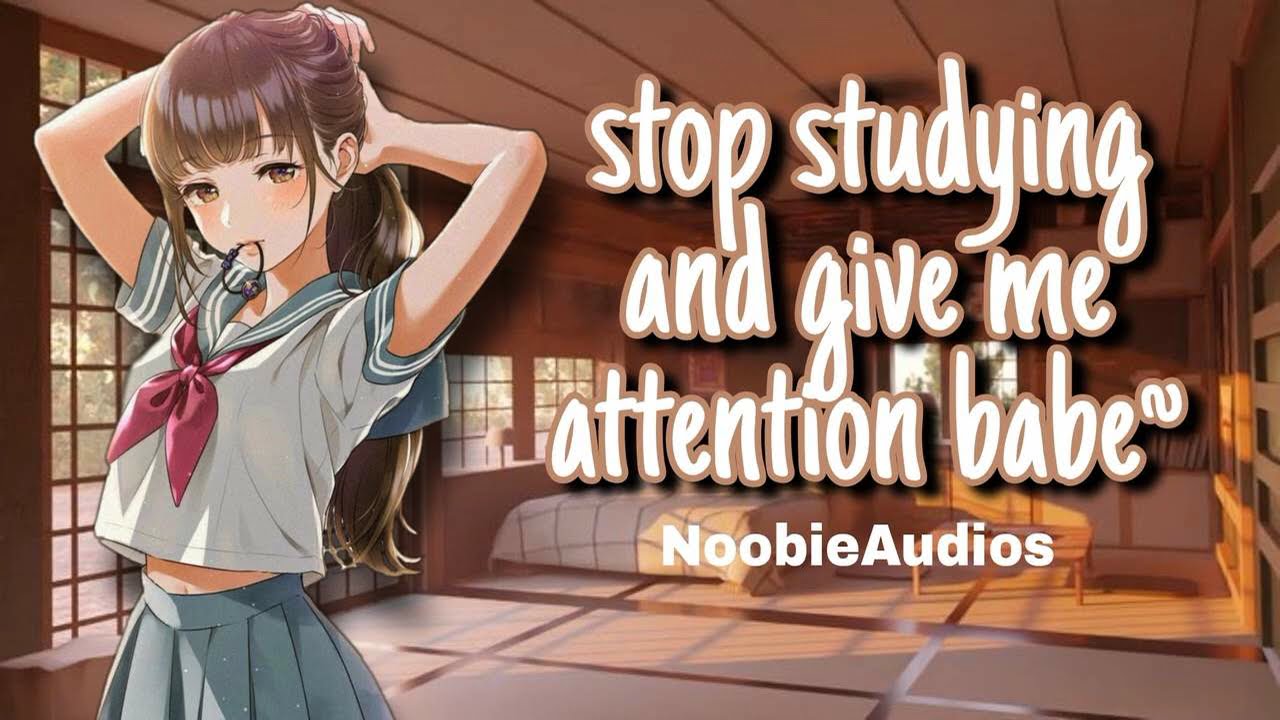 ASMR~ Dominant gf distracts you from studying [F4A]