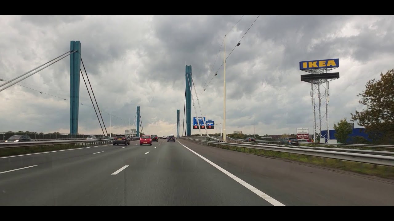 Dashcam Beelden Amersfoort: A28 Knooppunt Hoevelaken 》A27 Knooppunt Rijnsweerd 》A12  》A2.
