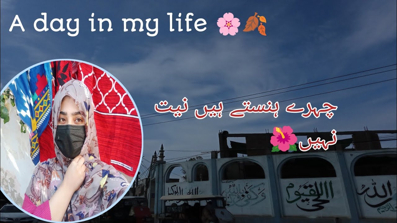 A day in my life || chereh hanste hain niyaat nahi | aj humne channo ko tarka lagya mazedar bane
