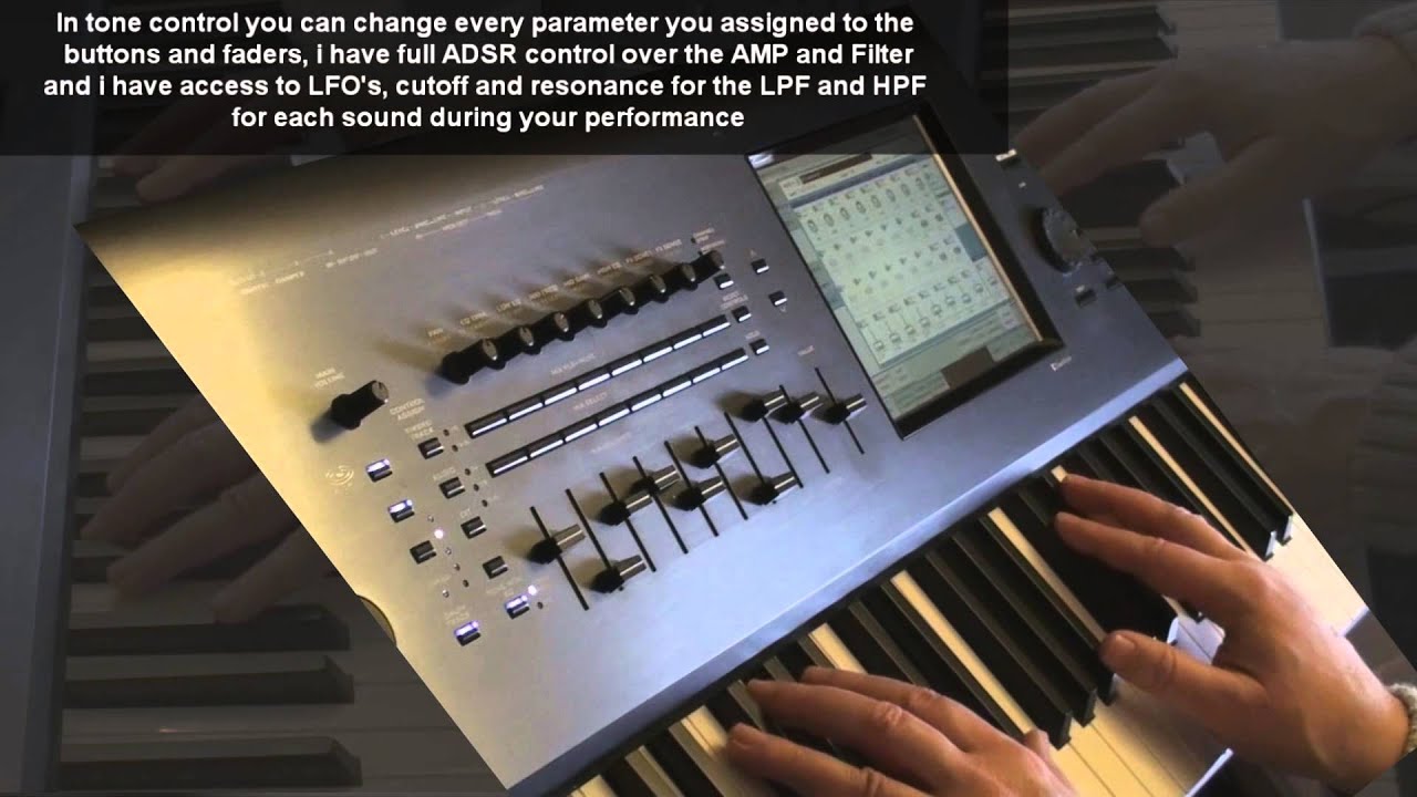 Korg Kronos: Combi Acid Bath QR Live Jam