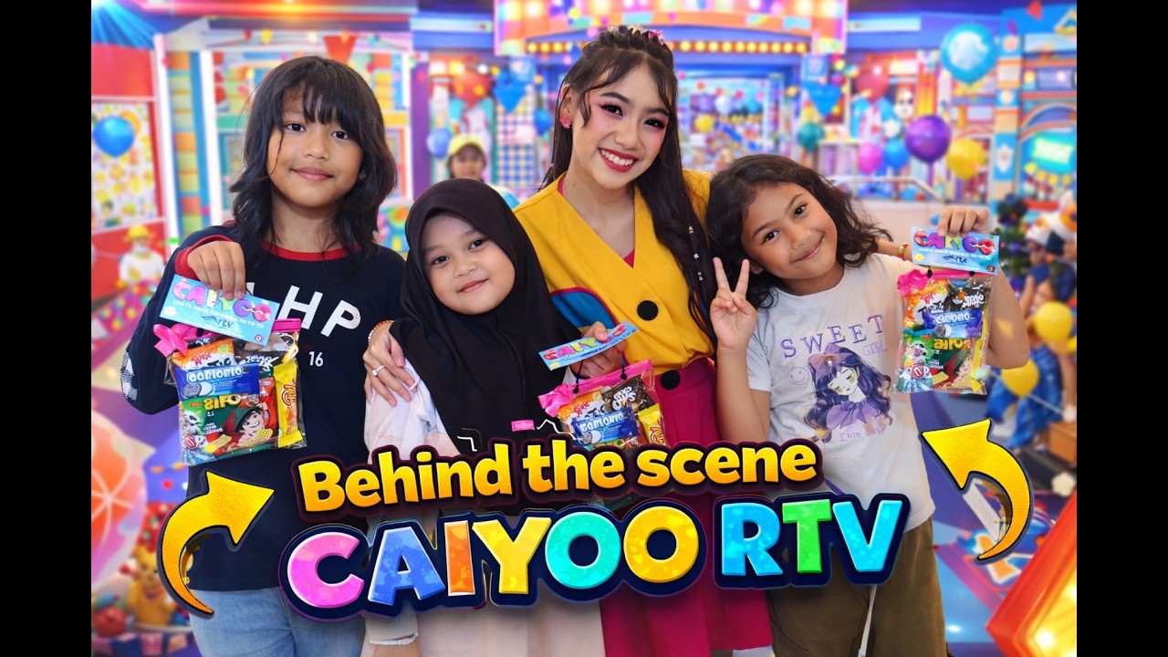 Suasana di Balik Layar (Behind The Scene) BTS Program CAIYOO RTV (Mall Cipinang Indah) 😱🎬