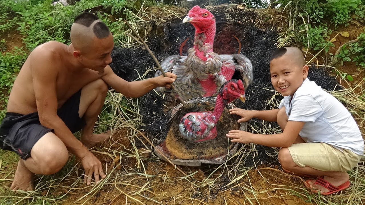 Gà Rúc Bờ Ao - Ẩm Thực Mới Lạ Nhất Việt Nam Của Mao Ca Và Mao Đệ Đệ