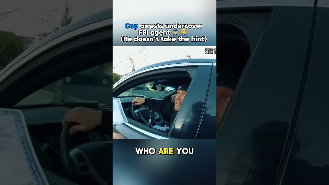 Cop Arrests Undercover FBI Agent