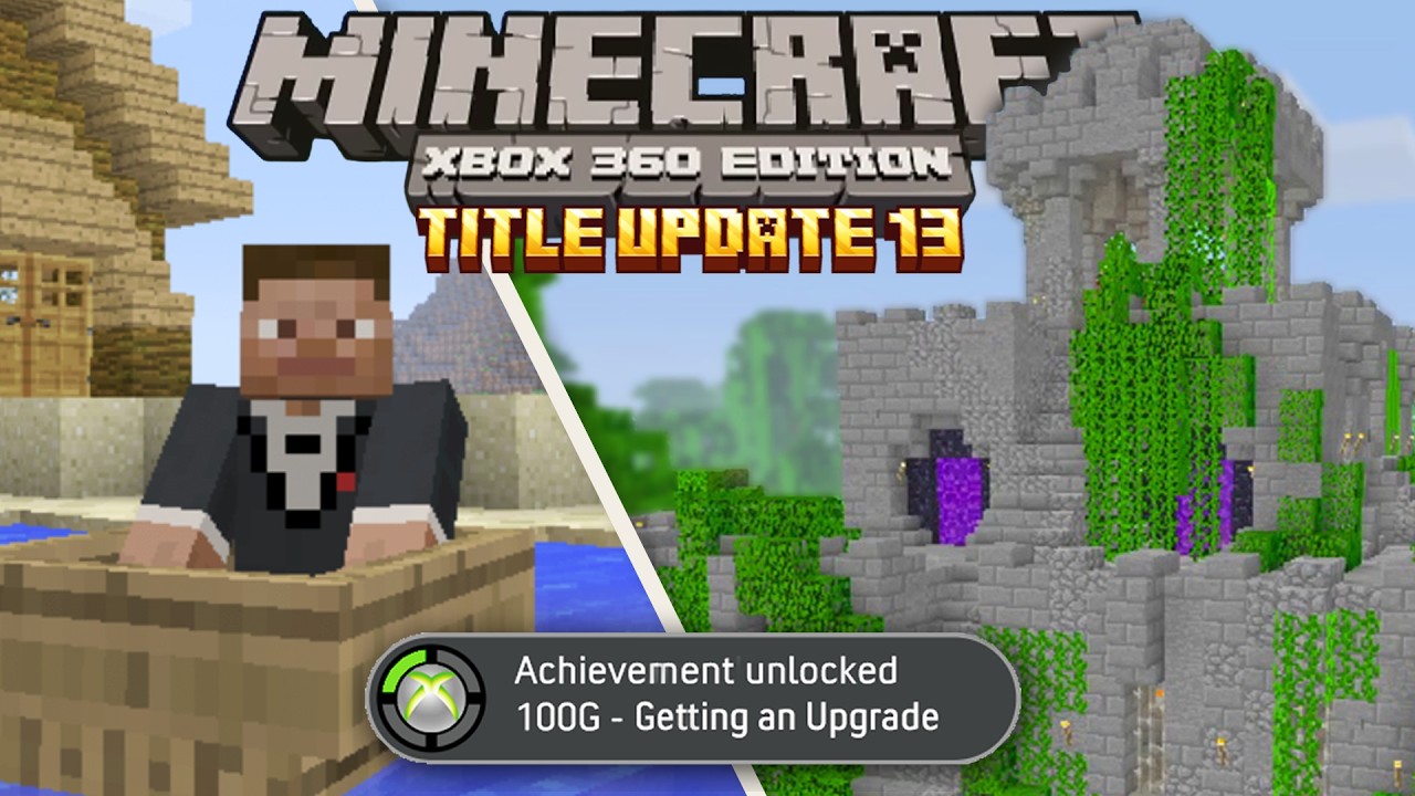 100 Days in Minecraft Xbox 360 Edition: Title Update 13